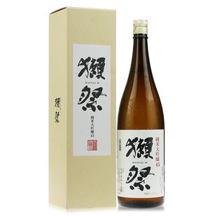 獭祭纯米大吟酿45 四割五分清酒 50升级 山田锦清酒进口1800ml