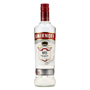 皇冠斯米诺红牌伏特加Smirnoff Vodka 洋酒进口鸡尾酒基酒烈酒