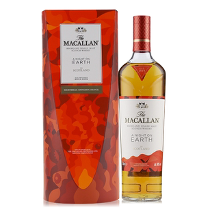 国行Maccllan麦卡伦焕新地球之夜单一麦芽苏格兰威士忌 洋酒行货