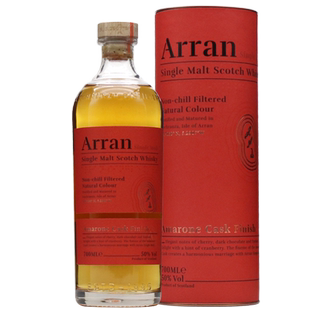 英国原装进口洋酒 艾伦限量阿玛诺尼红酒桶单一麦芽威士忌 700mL