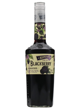 迪可派黑莓味利口酒 DE KUYPER BLACKBERRY 鸡尾酒调酒果味700ML