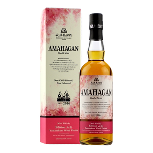 长滨Nagahama纯麦威士忌山樱桶 AMAHAGAN NO.4 洋酒 日本 700ml