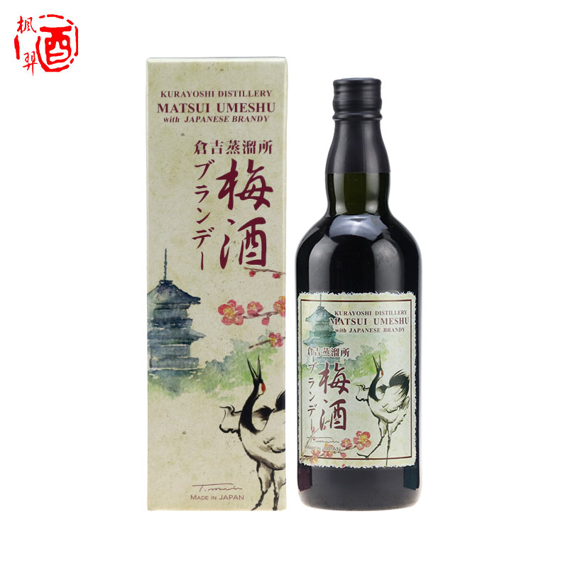 日本原瓶进口 松井梅酒混合白兰地配制酒 松井梅酒 700ml