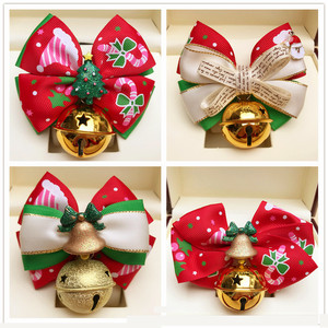 宠物圣诞领结 猫咪狗狗圣诞领结 领带 圣诞节领结铃铛
