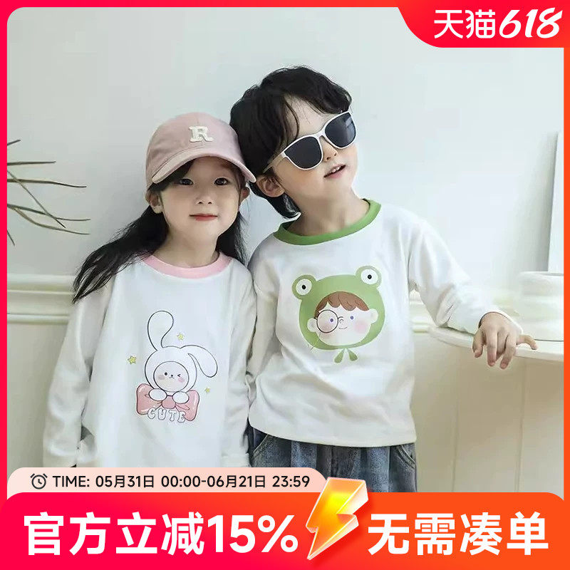 贝贝怡儿童长袖德绒t恤男童单件女童打底衫宝宝保暖上衣Polo衫领