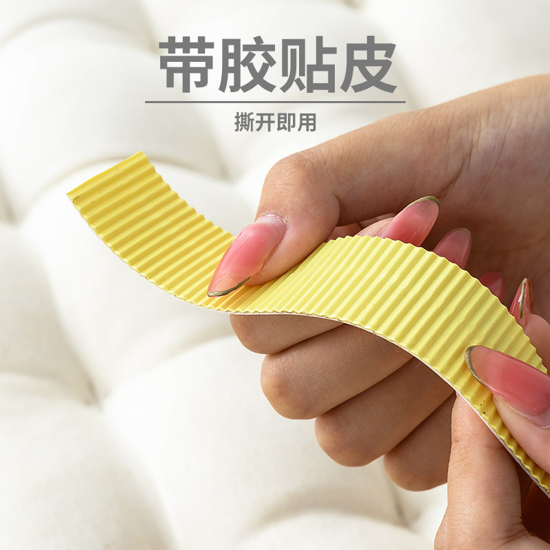 缝纫机压脚贴皮塑料压脚皮锁边底贴高温胶布带粘性拷边封口机底胶