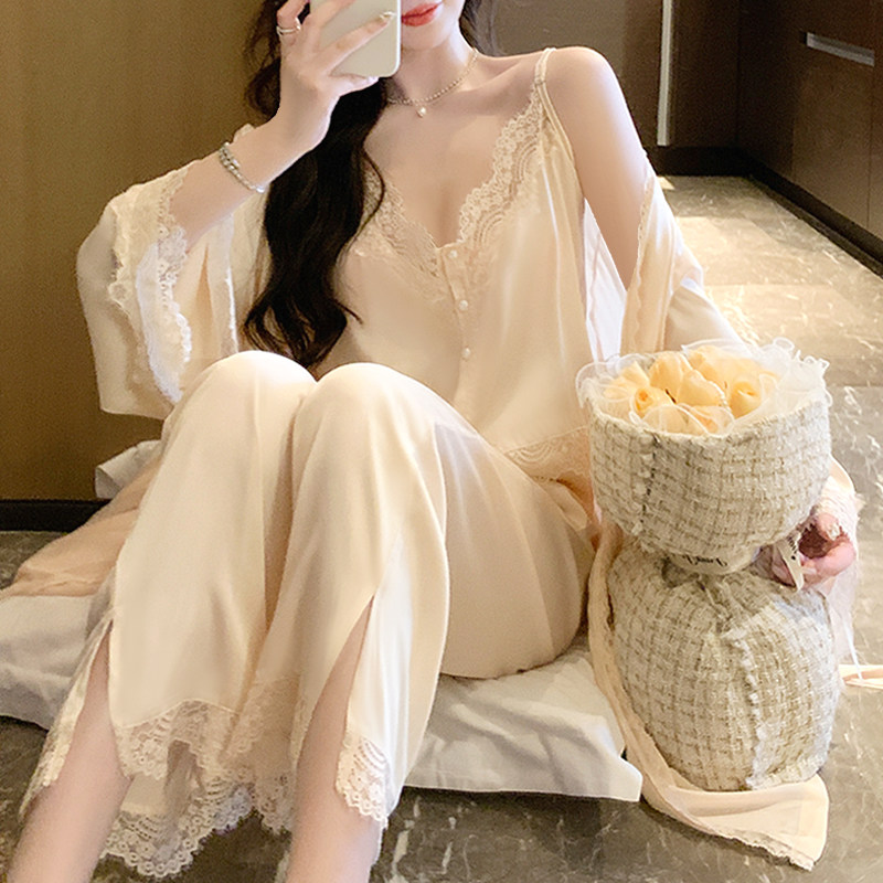 HEARMES纯欲蕾丝性感睡衣女
