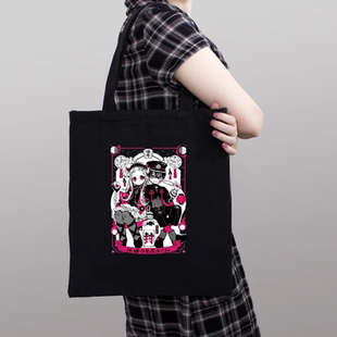Hanako Kun Canvas Bag 动漫地缚花子君帆布包手提袋大学生书包