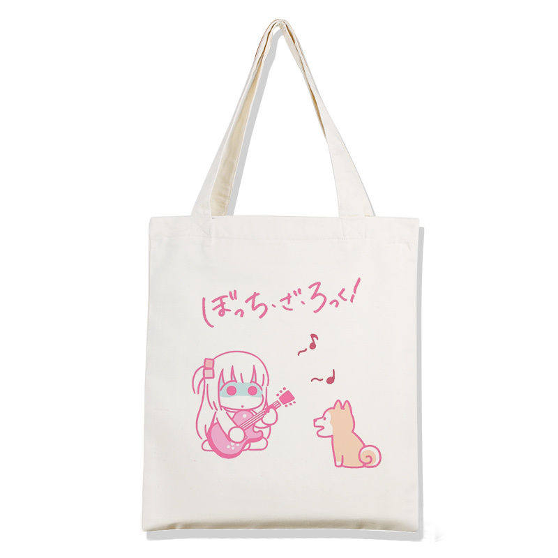 孤独摇滚周边帆布包 二次元cos漫画 后藤一里后藤独 日系动漫背包