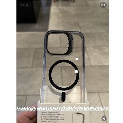 新款透明双色磁吸适用苹果