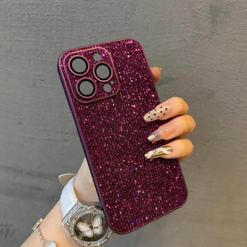 时尚感奢华全包闪钻适用iP