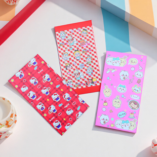 可爱卡通KT猫chiikawa乌萨奇吉伊卡哇小八星星人哭娃利是封红包袋