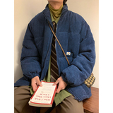 1009-MF51-P120-限价158*灯芯绒棉衣男冬季加厚棉袄日系宽松棉服，男装棉衣，四季星座1009