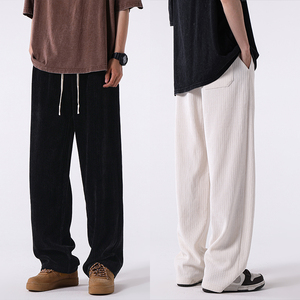 1009-S2048-P65-限价79  超薄冰丝休闲裤子男夏季新款宽松直筒裤图片