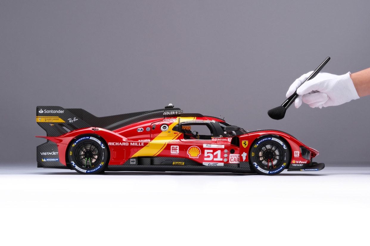 Amalgam AMA 1:8法拉利Ferrari 499P 51号仿真高端汽车模型摆件