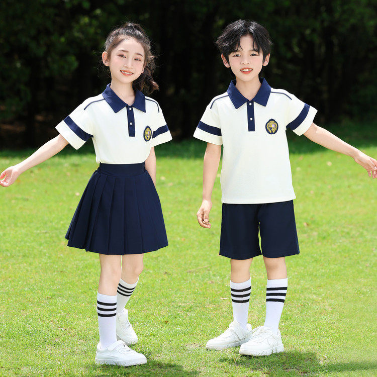 幼儿园毕业季典礼服装夏天园服拍照衣服小学生校服英伦儿童大班服