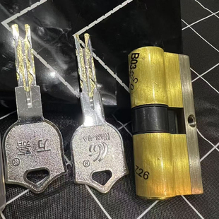 （清库存）万嘉全铜C级防盗门大门铁门带钥匙锁芯大门锁锁具配件