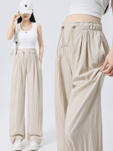 Летние тонкие штаны, летняя одежда с поддержкой живота, из хлопка и льна