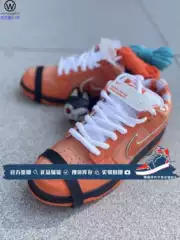 Breeze Concepts X Nike Sb Dunk Low Orange Lobster Collaboration Sneakers Fd8776-800