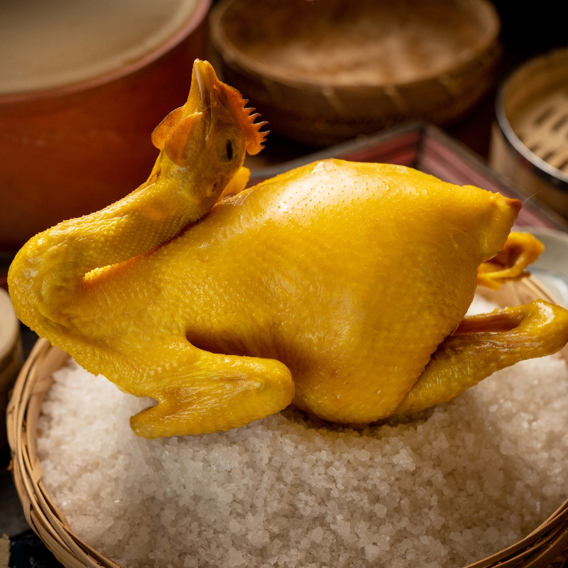 客迁盐焗鸡梅州古法盐焗工艺