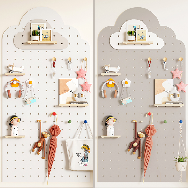 玩造北欧风洞洞板包安装