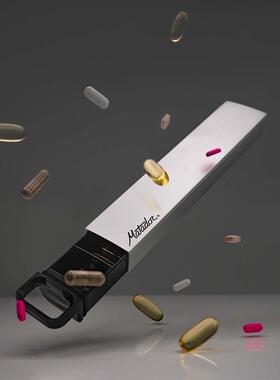 美国 Matador - 密封防水铝盒收纳盒存放药片零食旅行迷你药丸盒