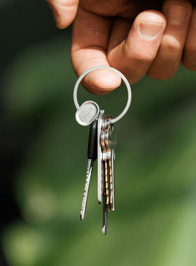 澳洲 Orbitkey - Orbitkey Ring V2 简约纯色金属收纳钥匙扣环