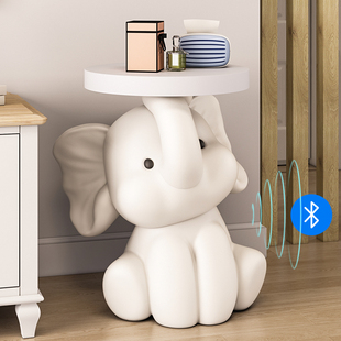 大象客厅收纳落地摆件沙发旁电视柜床头茶几家居饰品乔迁新居礼物