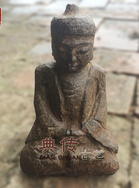 仿古石雕做旧古玩雕刻佛像包邮