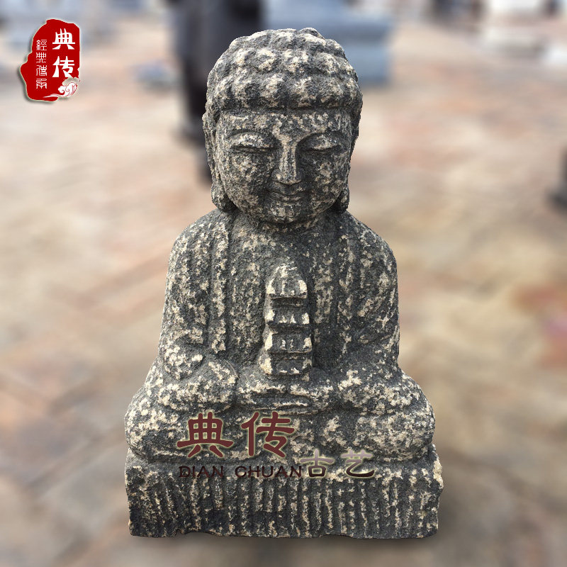 仿古石雕释迦牟尼佛家用供奉砂石佛像菩萨寺庙佛堂三世佛如来佛祖