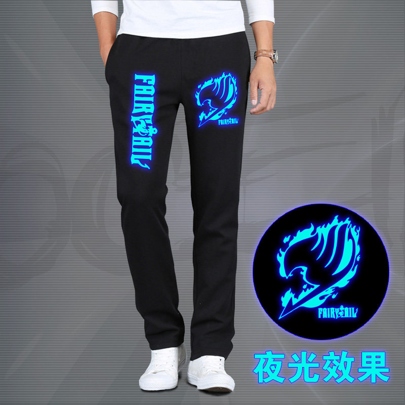 comic Sports pants Appointment Fight trousers Autumn and winter Plush Straight leisure time Alluring woman tail Noctilucent trousersin the Men's clothing, Casual pants  category - from Buy2taobao.com to provide professional Taobao agent buy service