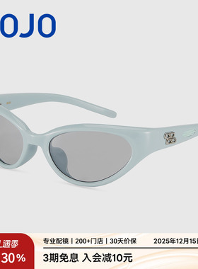 AOJO澳镜时尚窄框墨镜高级感炸街女防紫外线太阳镜AJ108SM222