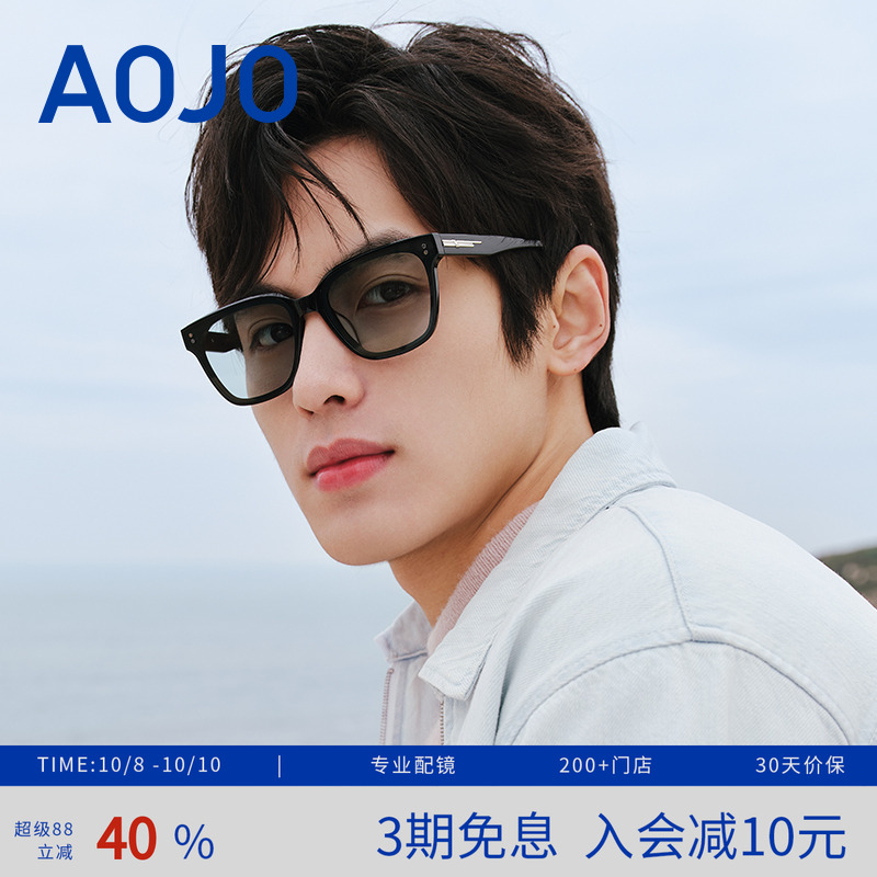 AOJO 2024新款 夏季太阳镜 尼龙镜片 男女 遮阳偏光镜 AJ105SK259