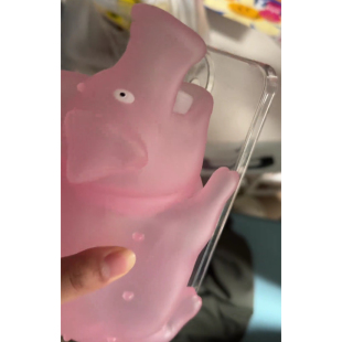 小金猪猪捏捏叫挤压玩具按压模型仿真动物pvc软胶玩具闪光夜光