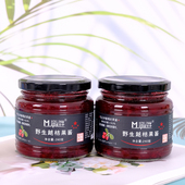 蜜司令野生越桔果酱大兴安岭特产越橘酱多果粒女士早餐酱240g瓶装
