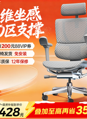 【新升级】Ergonor保友优旗舰 2代人体工学椅电脑椅办公椅护腰椅