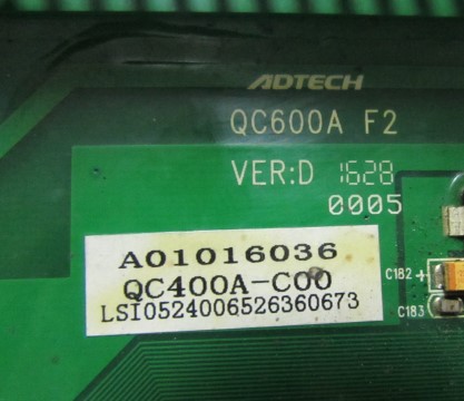 ADTECH 【QC600A F2】 【QC600A F0] 一