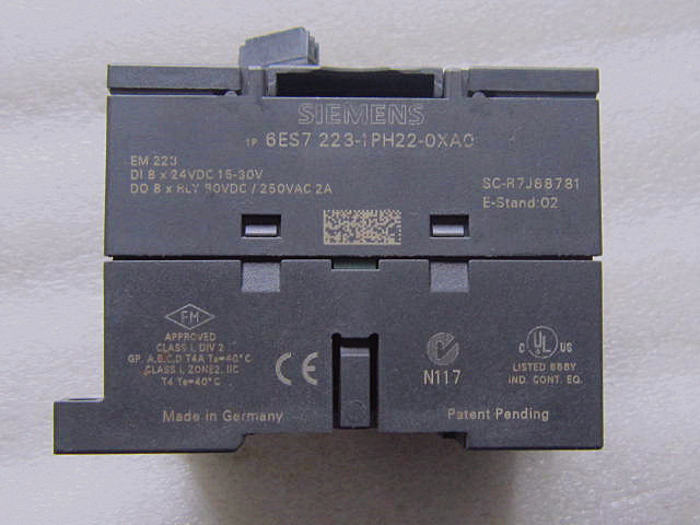进口德国西门子em223模块 6es7 223-1ph22-0xa0 当日发询价