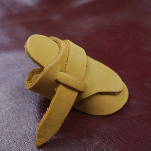 蒙古扳指弓箭护指超厚射箭双层牛皮扳指拉弦指套大拇指护手护具