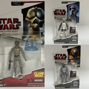 星球大战3.75寸4A-7 Biker 波巴费特 孩之宝现货 可动人偶手办