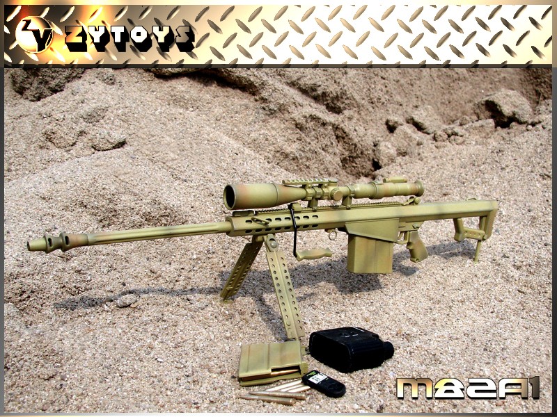 M82A1主武器兵人配件ZYTOYS1/6