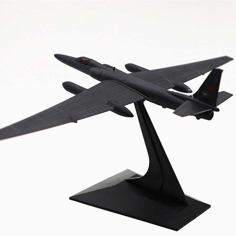 1/144美国u2侦察机 黑猫中队 蛟龙夫人仿真飞机模型 塑料静态摆件