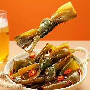 福建霞浦即酸辣海带结零食香辣脆爽开袋即食散装解馋小吃网红零食