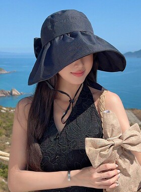 空顶防晒帽子女夏季遮阳帽可折叠