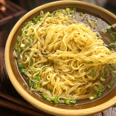 岭南趣香港茶餐厅竹升面碱水面港式云吞面专用细蓉面湿面全蛋生面