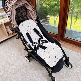 适用于yoyo3/2婴儿推车坐垫棉垫yoyo推车四季通用透气垫子配件