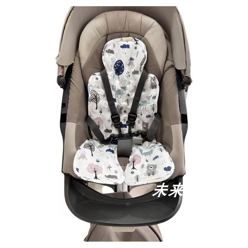 适用于stokkeXploryX scoot V4V5V6推车冰垫凉席夏季宝宝降温凉垫