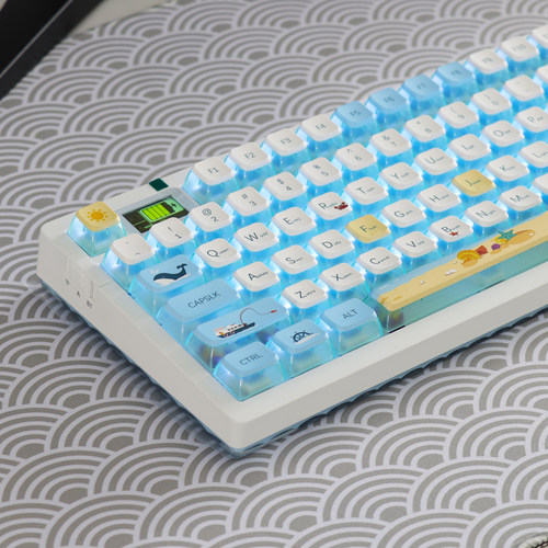 布丁键帽热升华工艺透明