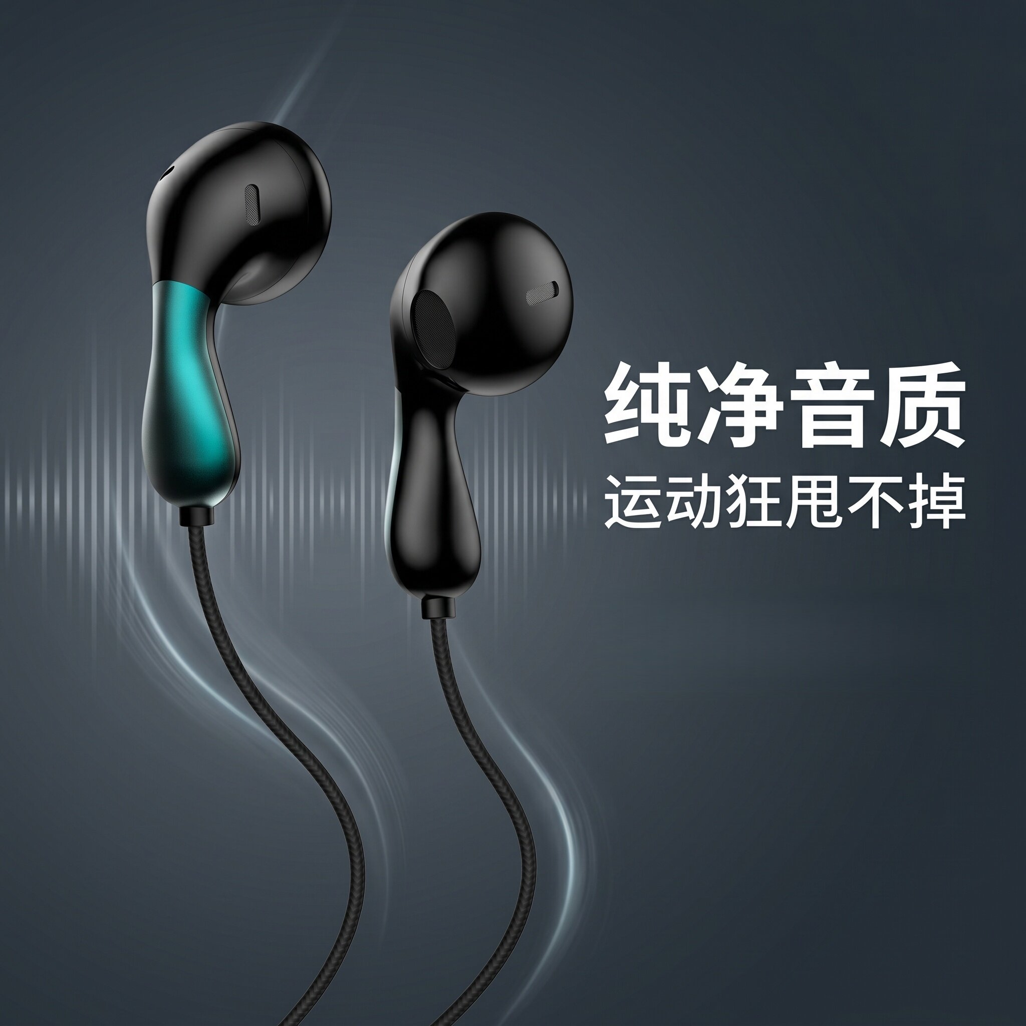 通用有线耳机入耳式线控带麦Typec游戏K歌适用于OPPO华为vivo小米