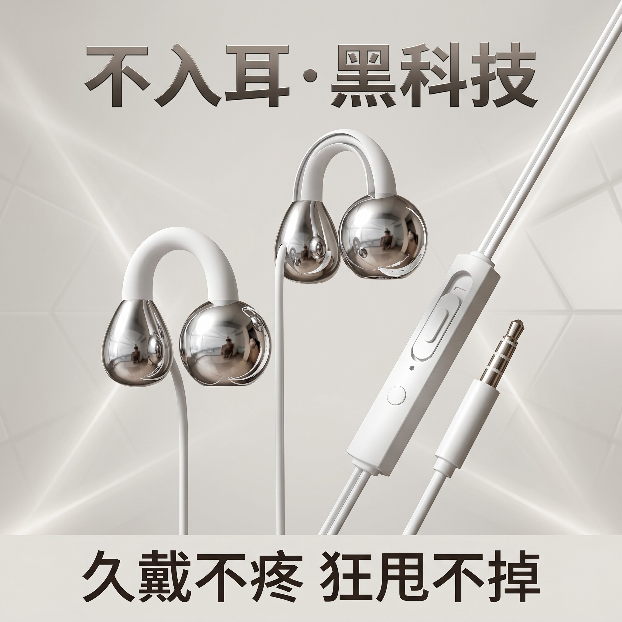 高音质有线适用于苹果15 16 17OPPOvivo小米红米平板通用有线耳机